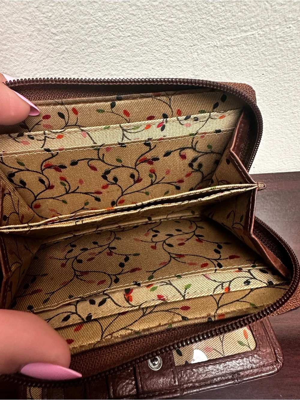 Mancini brown leather